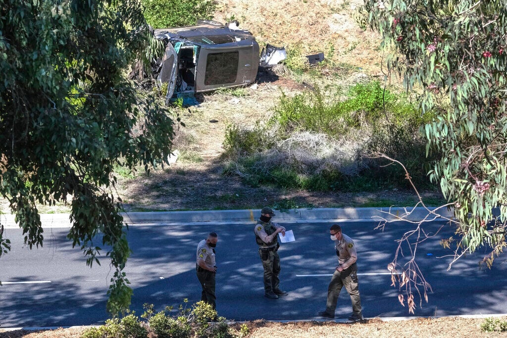 Tiger Woods Vehicle Crash
